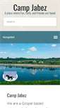 Mobile Screenshot of campjabez.org